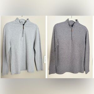 Mizzen + Main "Fairway" 1/4-Zip Performance Pullover Size Small BUNDLE